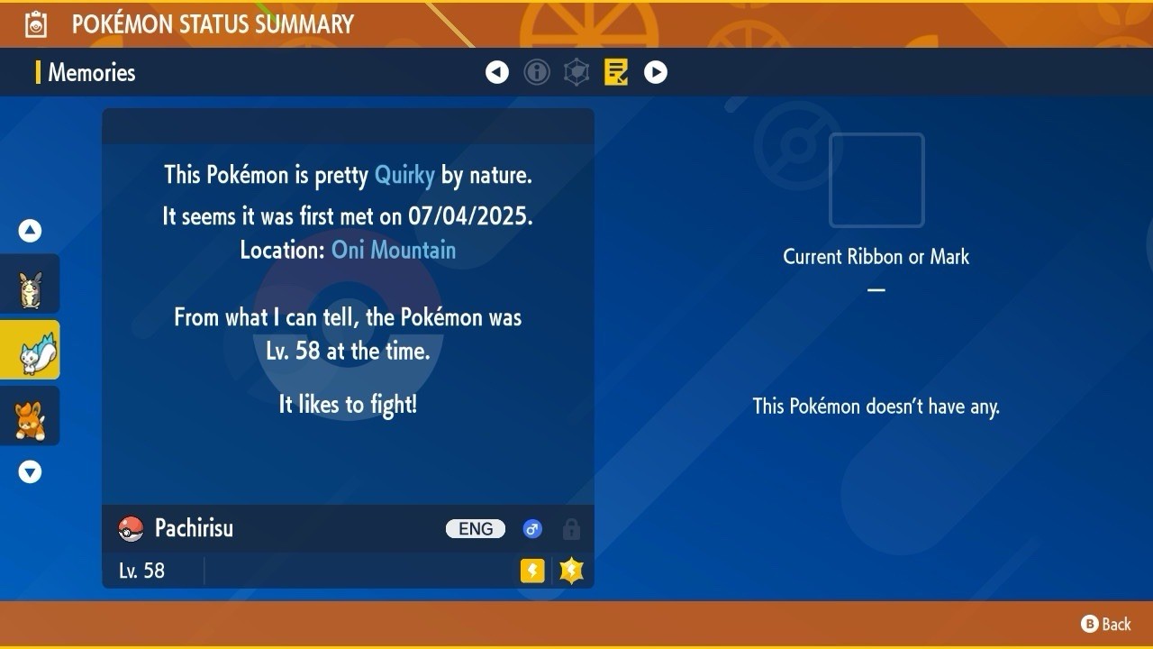 Pachirisu Shiny Mass Outbreak July 25 Event Untouched IV Pokémon Scarlet Violet