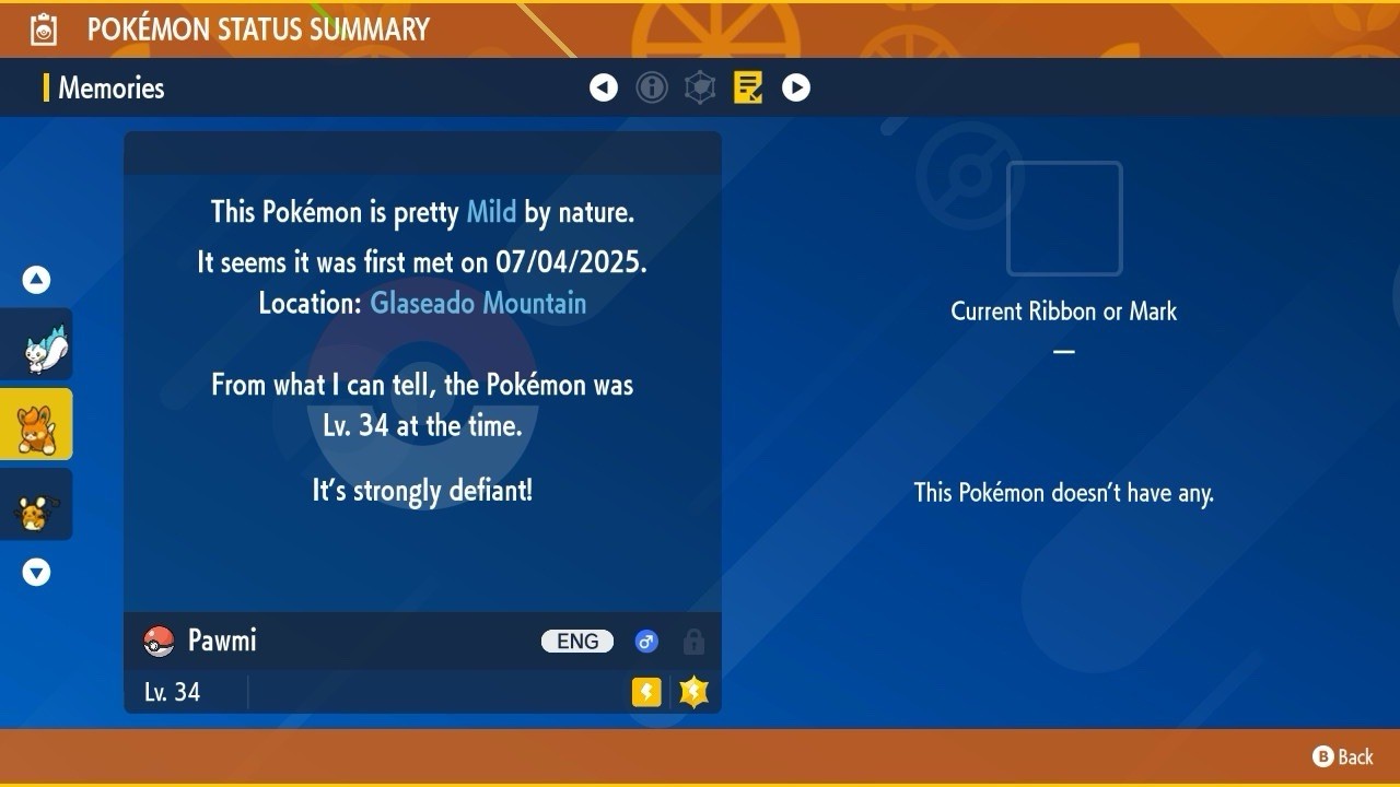 Pawmi Shiny Mass Outbreak July 25 Event Untouched IV Pokémon Scarlet Violet