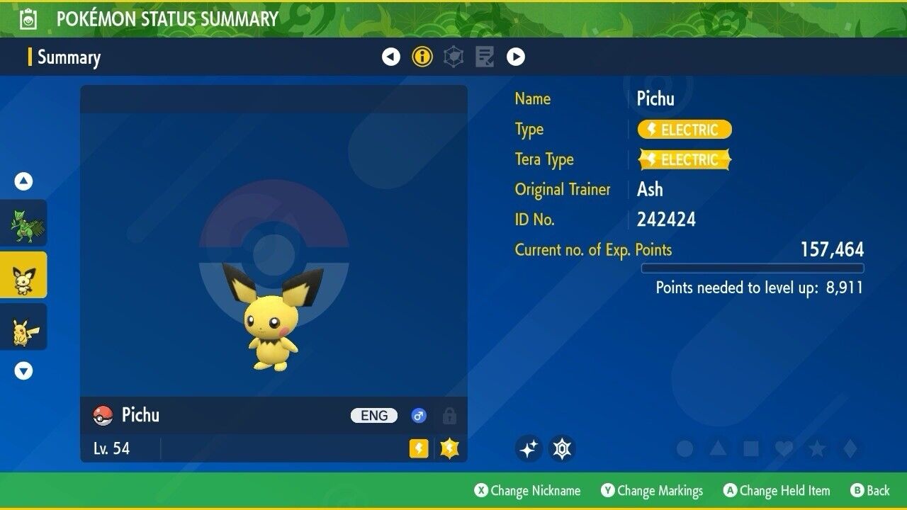 Pichu Shiny Event July Pikachu Mass Outbreak Untouched Pokémon Scarlet Violet