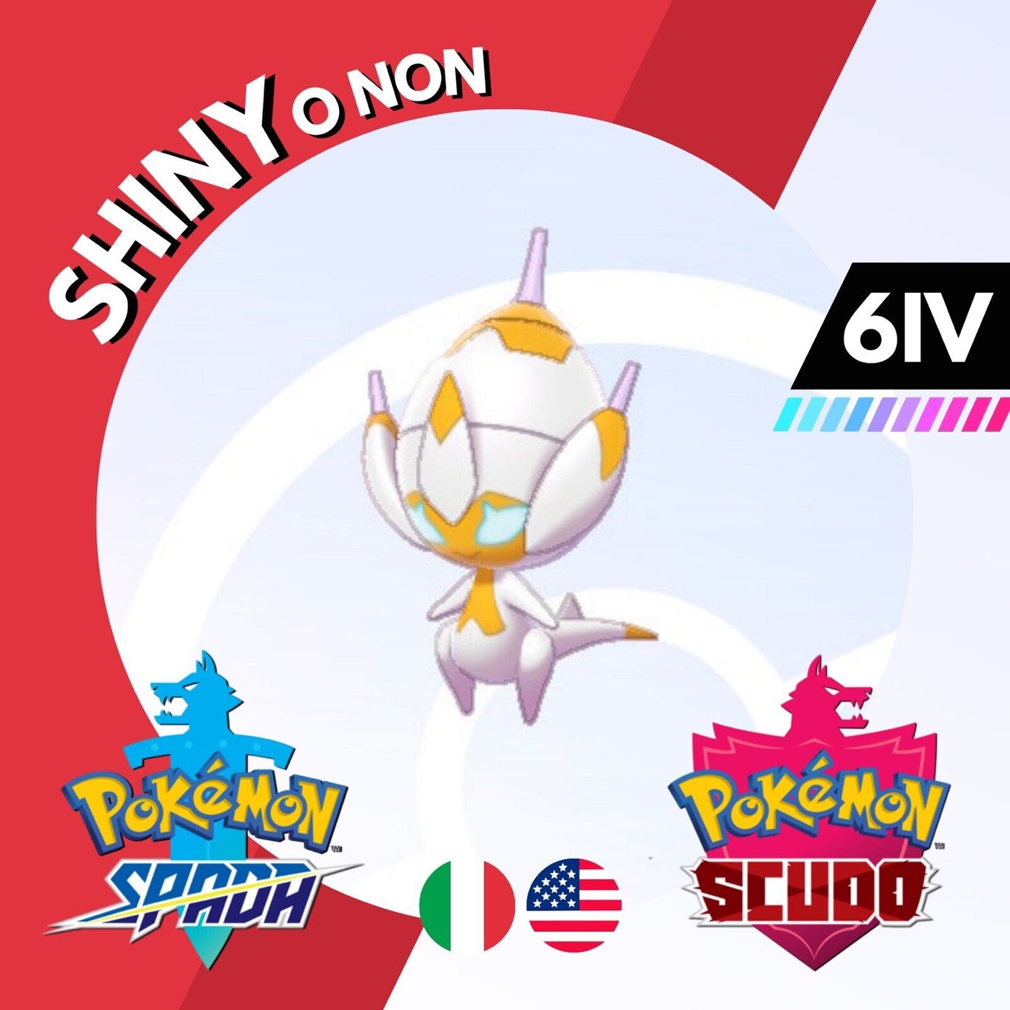 Poipole Shiny o Non 6 IV Competitivo Legit Pokemon Spada Scudo Sword Shield