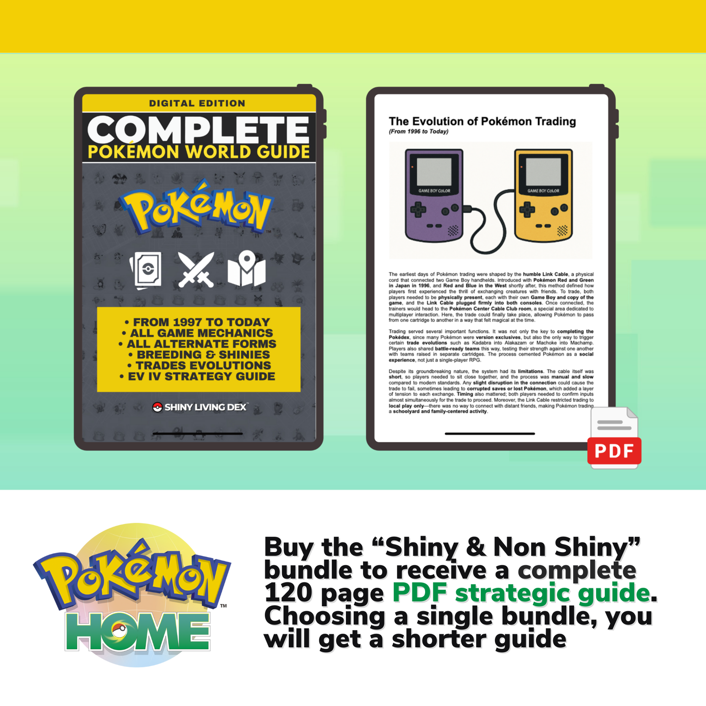 Pokémon HOME Complete Shiny Living Dex & Strategic Guide 1300 Pokedex Custom OT from Bulbasaur to Pecharunt Scarlet Violet Z-A