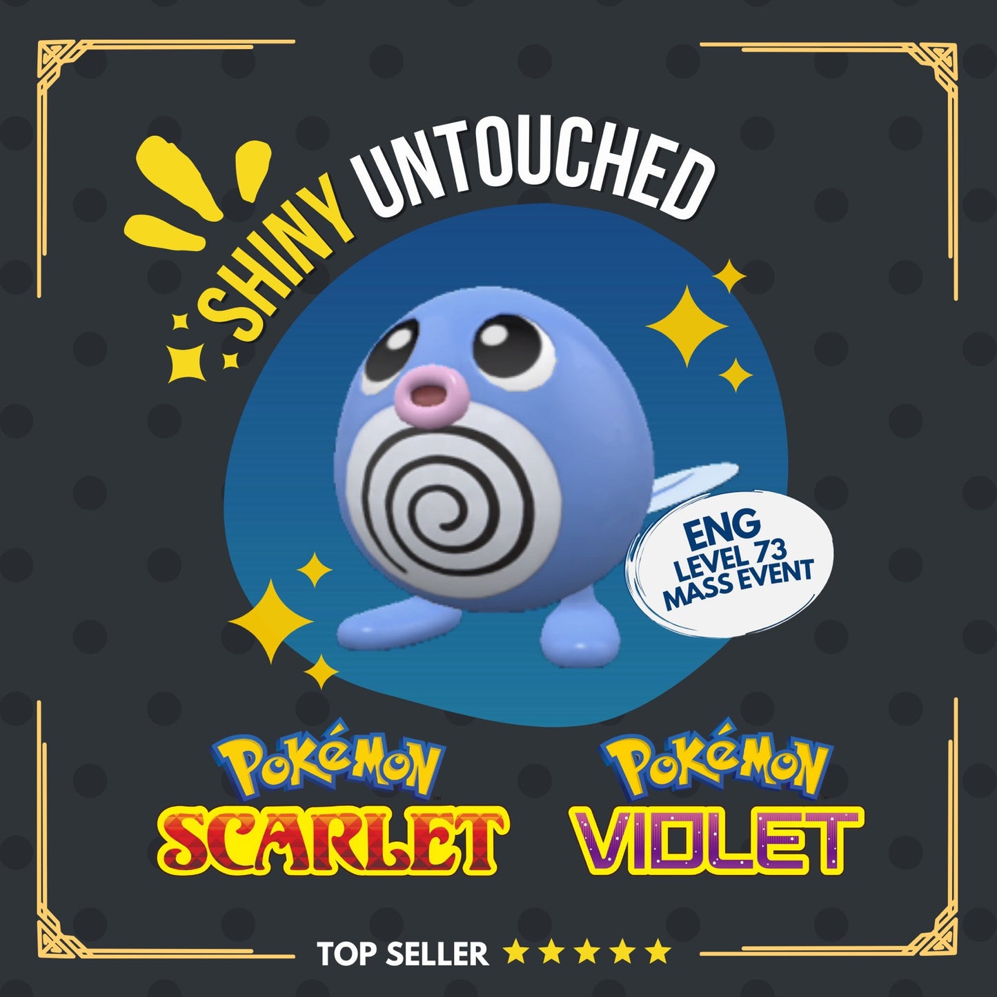 Poliwag Shiny Event Mass Outbreaks February Untouched Pokémon Scarlet Violet