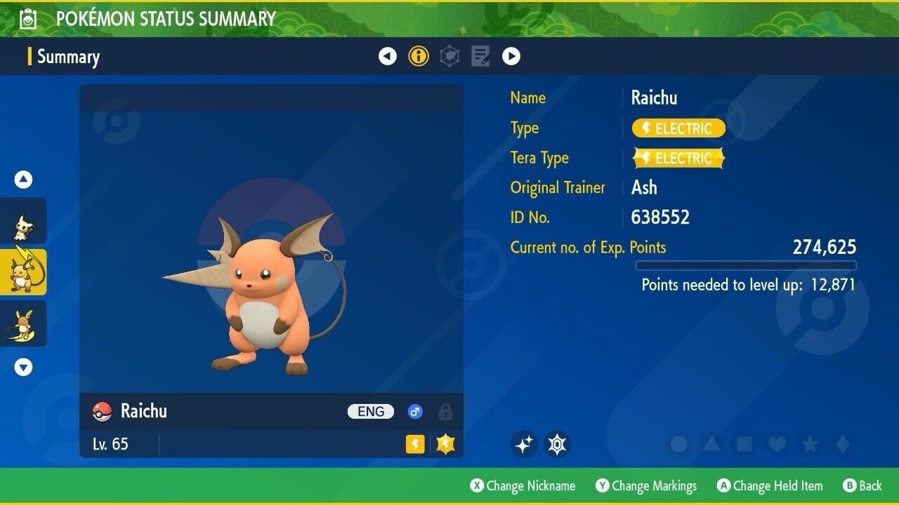 Raichu Shiny Event July Pikachu Mass Outbreak Untouched Pokémon Scarlet Violet