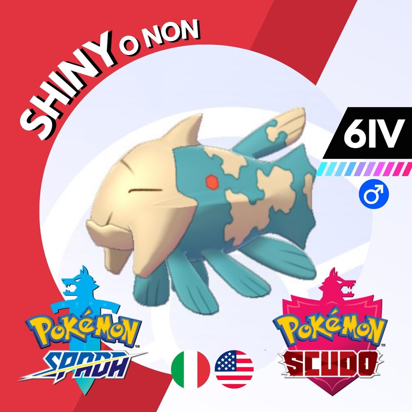 Relicant Shiny o Non 6 IV Competitivo Legit Pokemon Spada Scudo Sword Shield