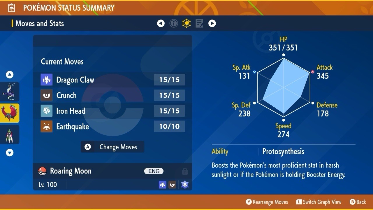 Roaring Moon Unrivaled Tera Raid Event Mightiest Mark 6IV Pokémon Scarlet Violet