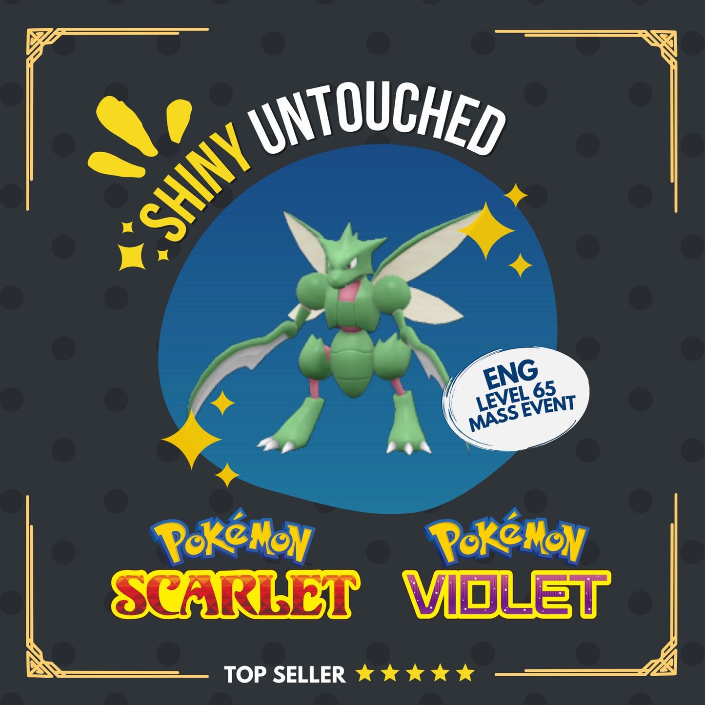 Scyther Shiny Event Mass Outbreaks February Untouched Pokémon Scarlet Violet