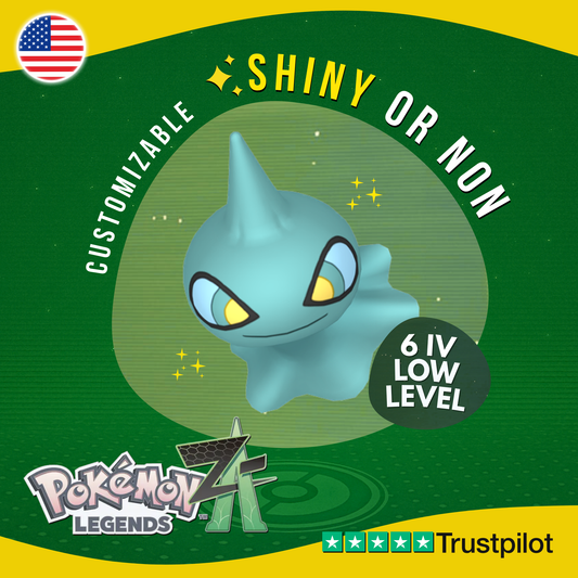 Shuppet Shiny or Non ✨ 6 IV Pokémon Legends Z-A Competitive Customizable ZA Z A