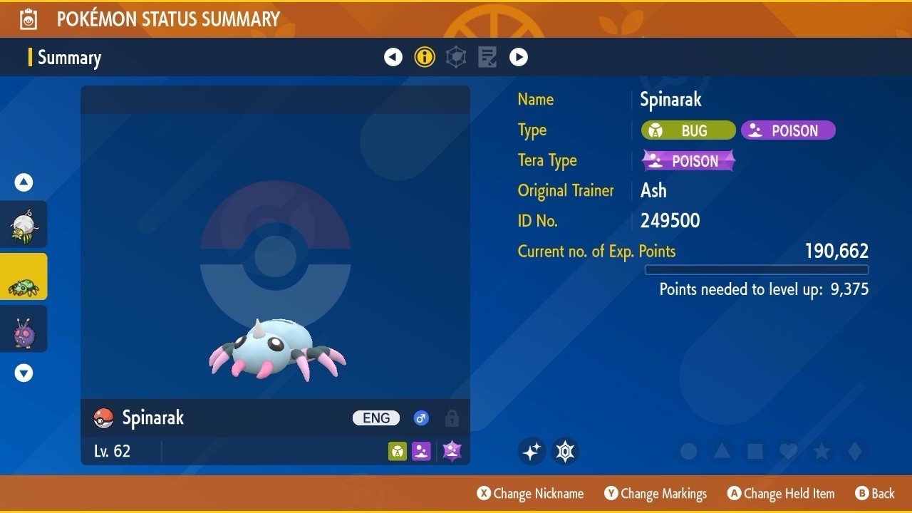 Spinarak Shiny Event Mass Outbreaks 2025 May Untouched IV Pokémon Scarlet Violet