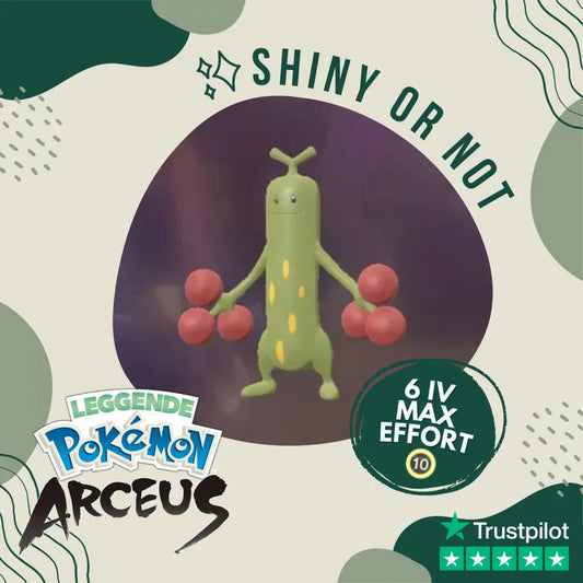 Sudowoodo Shiny ✨ Legends Pokémon Arceus 6 Iv Max Effort Custom Ot Level Gender