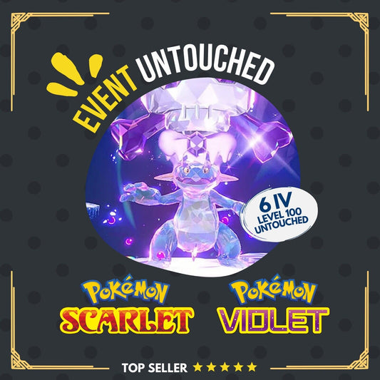 Swampert Unrivaled Tera Raid Event Mightiest Untouched IV Pokémon Scarlet Violet