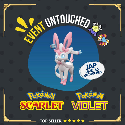 Sylveon Event Tomoya 240816 World Champions Untouched IV Pokémon Scarlet Violet
