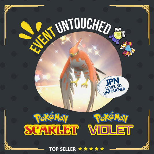 Talonflame Event June Japan Championships Untouched IV Pokémon Scarlet Violet