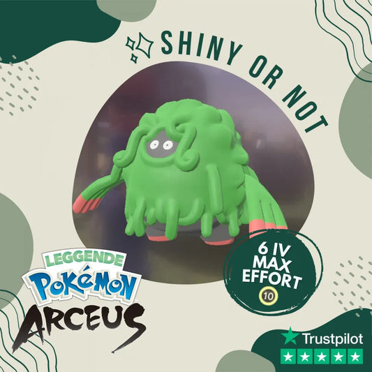 Tangrowth Shiny ✨ Legends Pokémon Arceus 6 Iv Max Effort Custom Ot Level Gender
