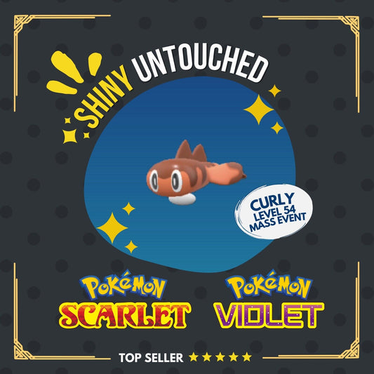 Tatsugiri Curly Shiny Event Mass Outbreaks Untouched Pokémon Scarlet Violet