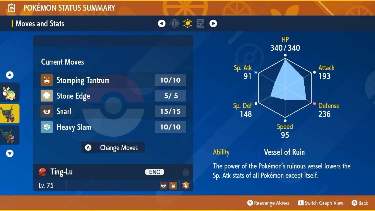 Ting-Lu Shiny Event September 2025 Untouched IV Legit Pokémon Scarlet Violet