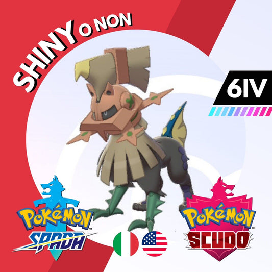 Tipo Zero Type Null Shiny o Non 6IV Competitivo Pokemon Spada Scudo Sword Shield