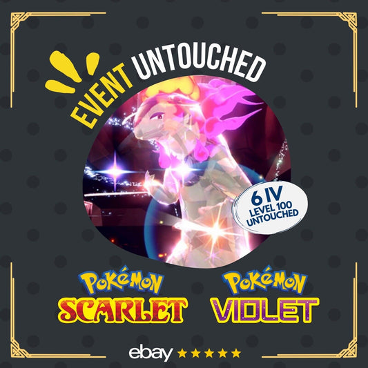 Typhlosion Hisui Mark Unrivaled Tera Raid Event Untouched Pokémon Scarlet Violet Non shiny Lv. 100 by Shiny Living Dex | Shiny Living Dex