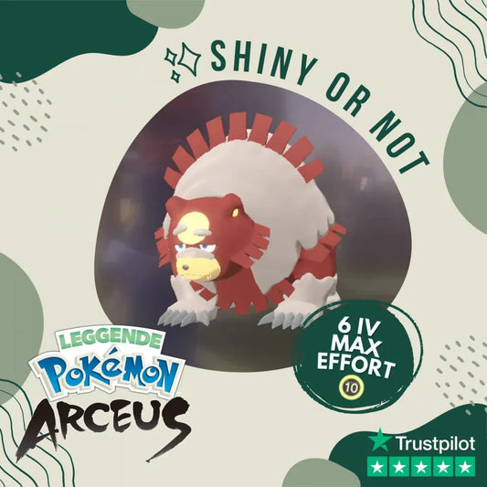 Ursaluna Shiny ✨ Legends Pokémon Arceus 6 Iv Max Effort Custom Ot Level Gender