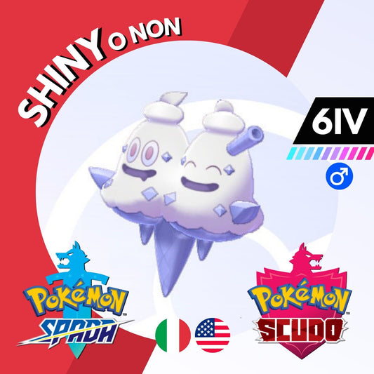 Vanilluxe Shiny o Non 6 IV Competitivo Legit Pokemon Spada Scudo Sword Shield