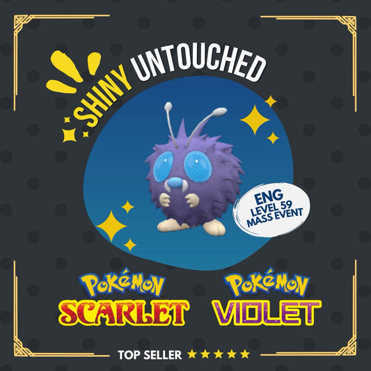 Venonat Shiny Event Mass Outbreaks 2025 May Untouched IV Pokémon Scarlet Violet