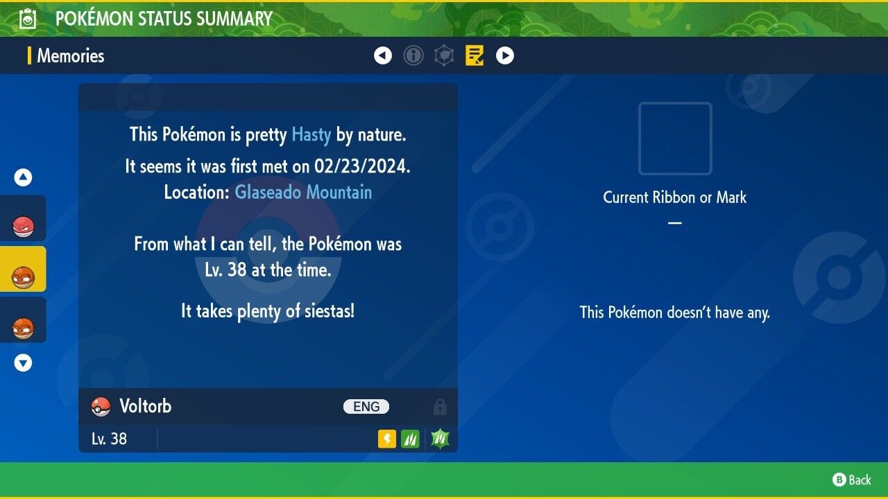 Voltorb Hisui Shiny Event Mass Outbreak Untouched IV Pokémon Scarlet Violet Shiny by Shiny Living Dex | Shiny Living Dex