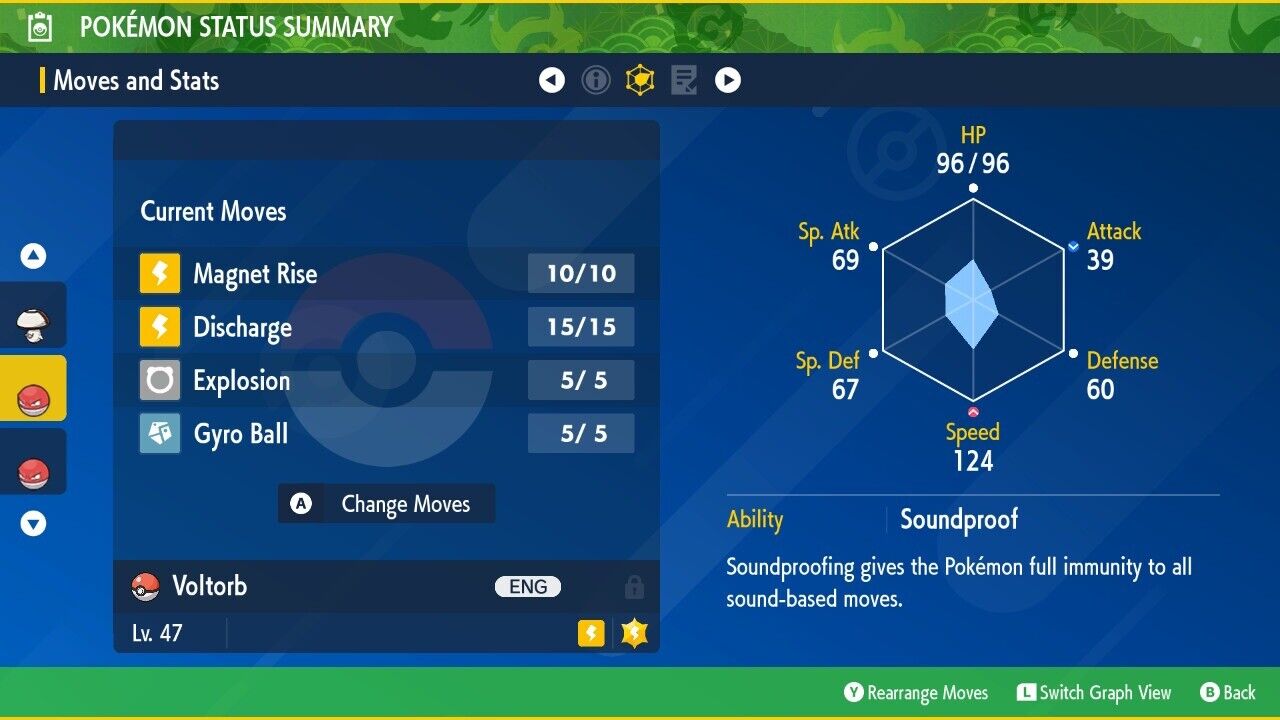Voltorb Kanto Shiny Event Mass Outbreak Untouched IV Pokémon Scarlet Violet Shiny by Shiny Living Dex | Shiny Living Dex