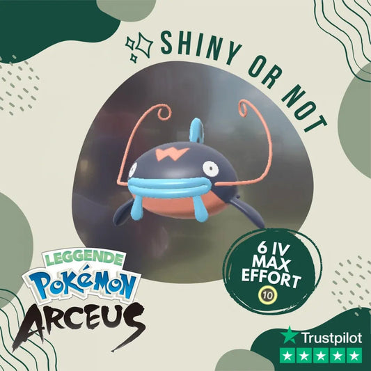 Whiscash Shiny ✨ Legends Pokémon Arceus 6 Iv Max Effort Custom Ot Level Gender