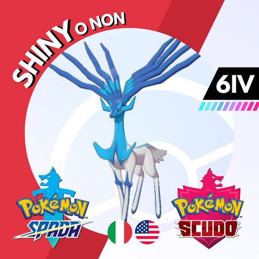Xerneas Shiny o Non 6 IV Competitivo Legit Pokemon Spada Scudo Sword Shield