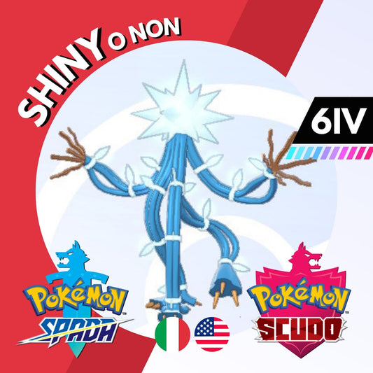 Xurkitree Shiny o Non 6 IV Competitivo Legit Pokemon Spada Scudo Sword Shield