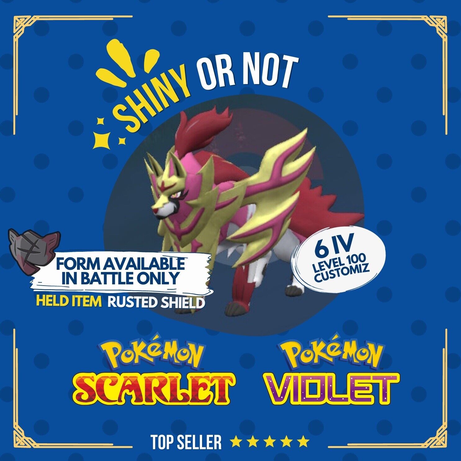 shiny zamazenta pokemon card Amazon.com: Zacian V & Zamazenta V - Pokemon Black Star Promo Card Lot - SWSH292 & SWSH293