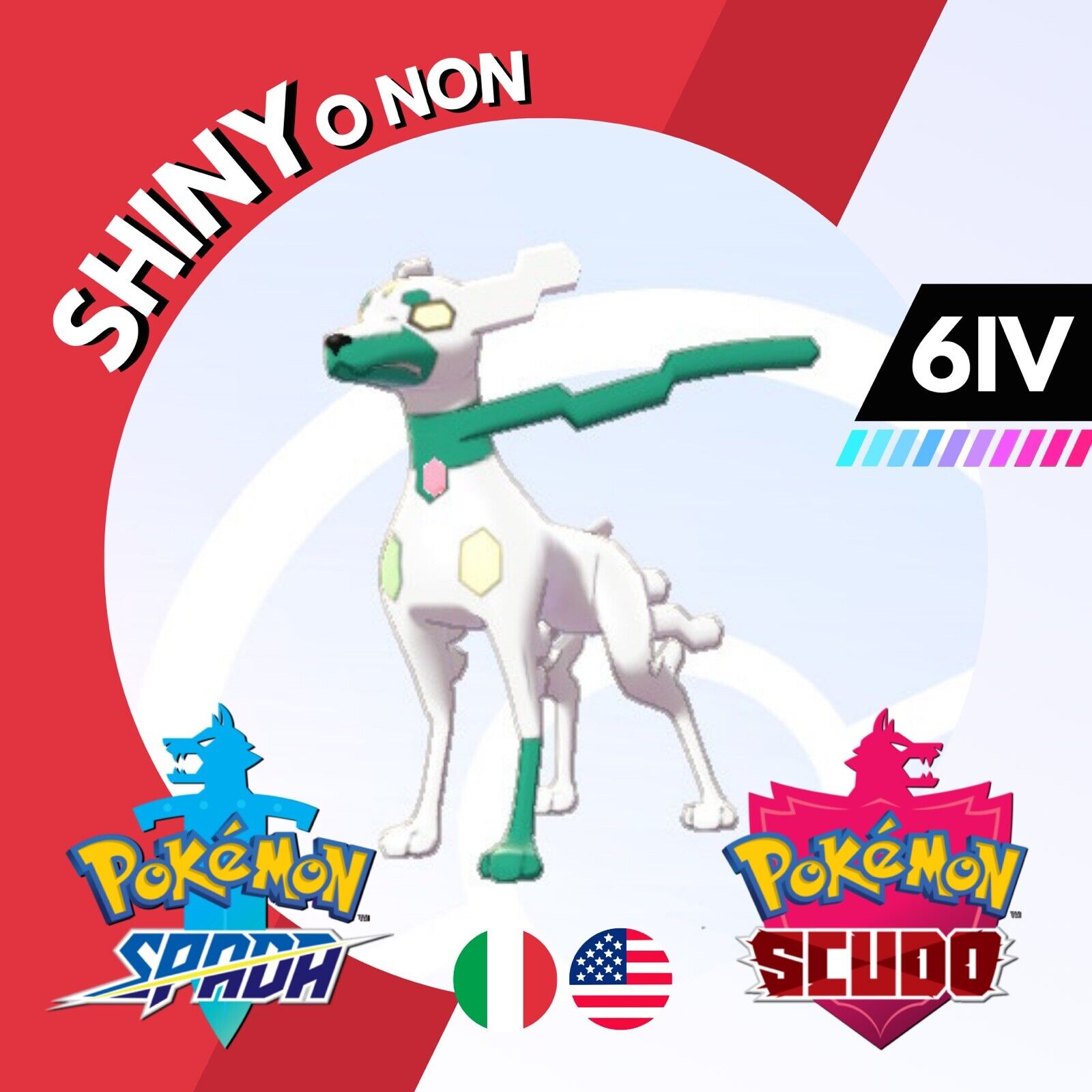 Zygarde 10 Cane Shiny o Non 6 IV Competitivo Pokemon Spada Scudo Zygarde 10 Cane Shiny o Non 6 IV Competitivo Pokemon Spada Scudo