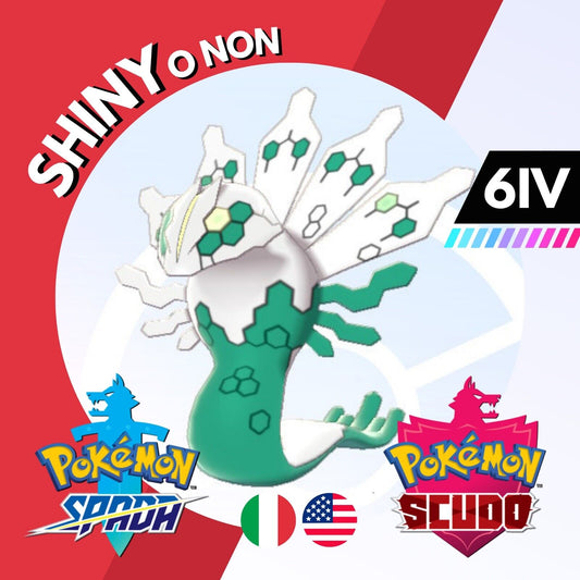 Zygarde 50 Shiny o Non 6 IV Competitivo Legit Pokemon Spada Scudo Sword Shield