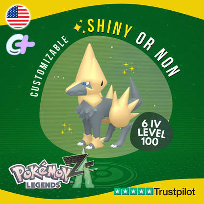 Manectric Shiny or Non ✨6 IV Pokémon Legends Z-A Competitive Customizable ZA Z A