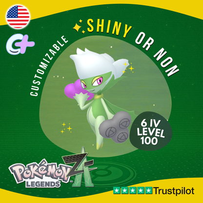 Roserade Shiny or Non ✨6 IV Pokémon Legends Z-A Competitive Customizable ZA Z A