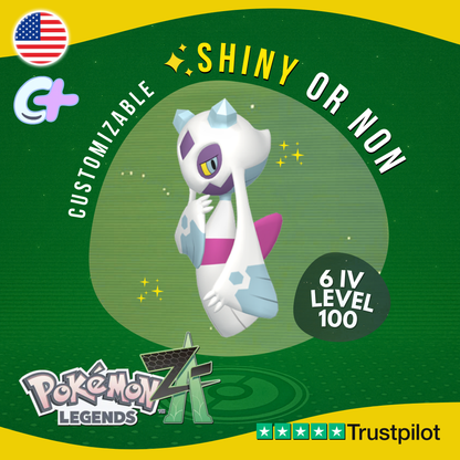 Froslass Shiny or Non ✨6 IV Pokémon Legends Z-A Competitive Customizable ZA Z A
