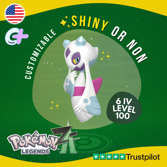 Froslass Shiny or Non ✨6 IV Pokémon Legends Z-A Competitive Customizable ZA Z A