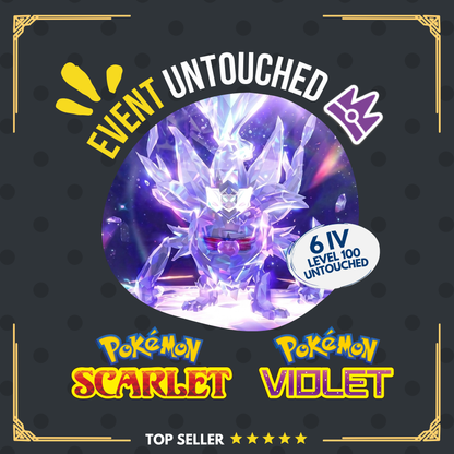Annihilape Unrivaled Tera Raid Event Mightiest Mark 6 IV Pokémon Scarlet Violet