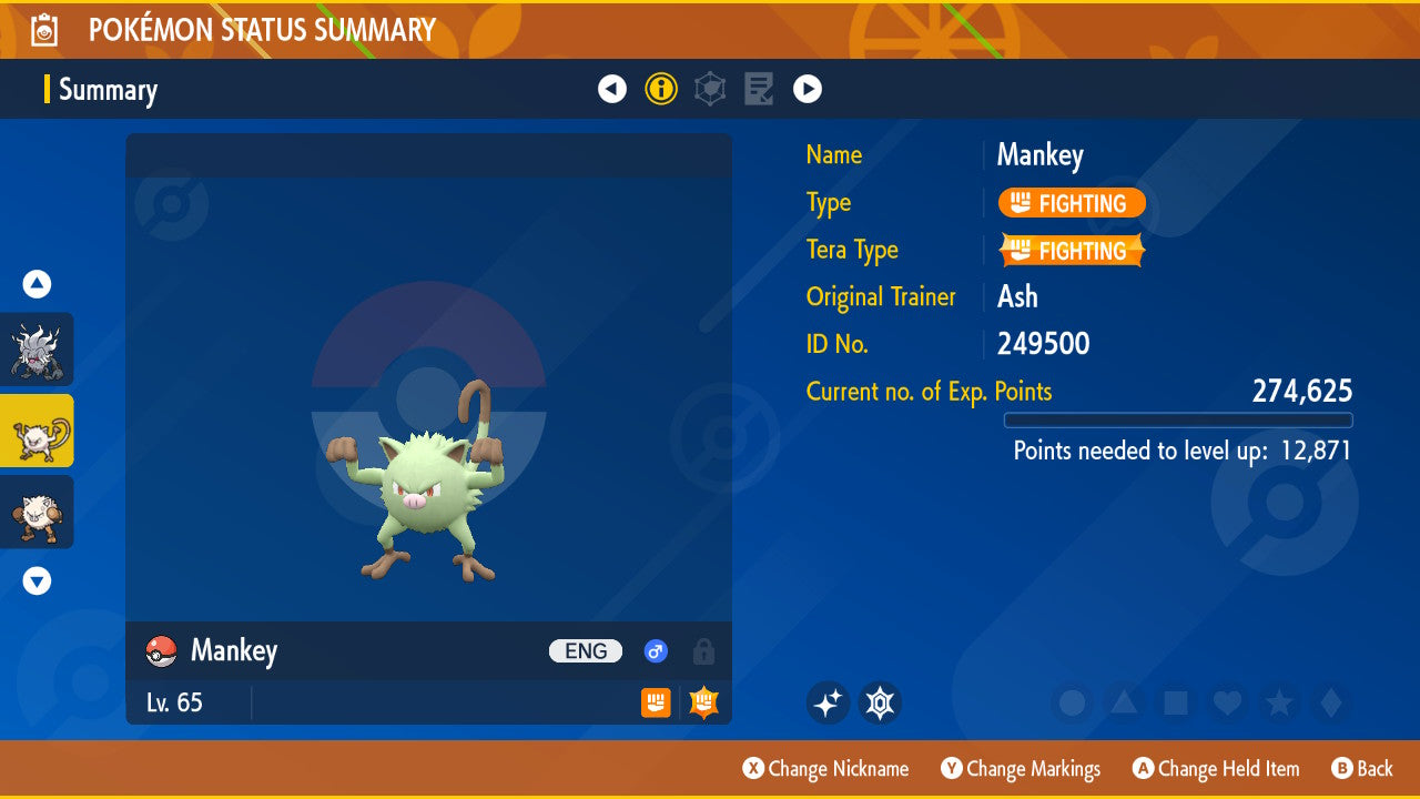 Mankey Shiny Event August 2026 Mass Outbreak Untouched Pokémon Scarlet Violet