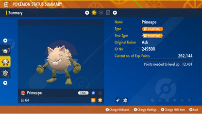 Primeape Shiny Event August 2026 Mass Outbreak Untouched Pokémon Scarlet Violet