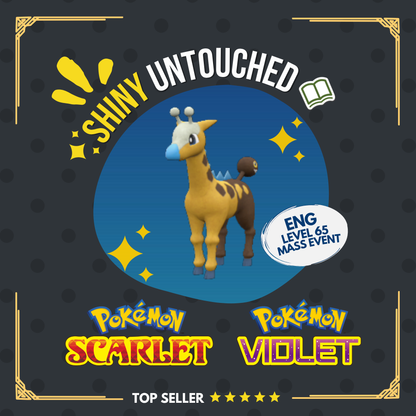 Girafarig Shiny Event August 2026 Mass Outbreak Untouched Pokémon Scarlet Violet