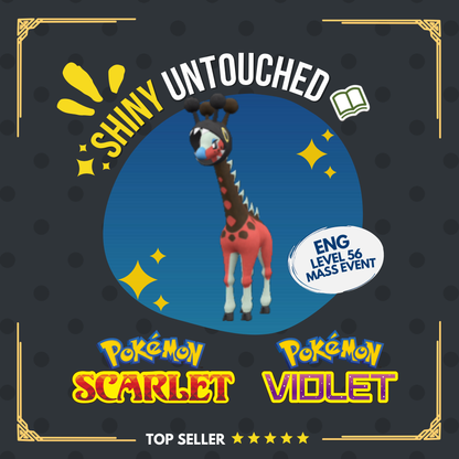 Farigiraf Shiny Event August 2026 Mass Outbreak Untouched Pokémon Scarlet Violet