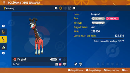 Farigiraf Shiny Event August 2026 Mass Outbreak Untouched Pokémon Scarlet Violet