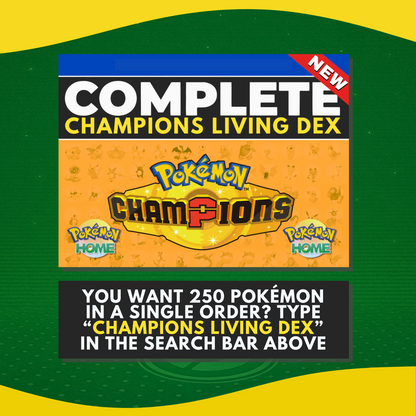 Greninja WCS 2026 Event Untouched Pokémon HOME Champions Legit 260828 Worlds26