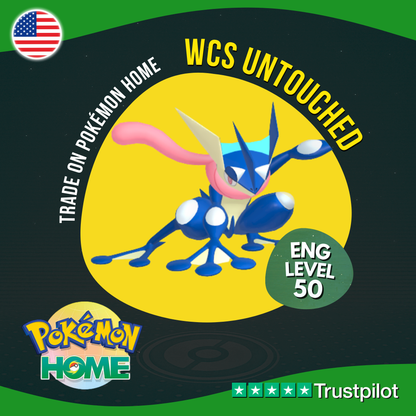 Greninja WCS 2026 Event Untouched Pokémon HOME Champions Legit 260828 Worlds26