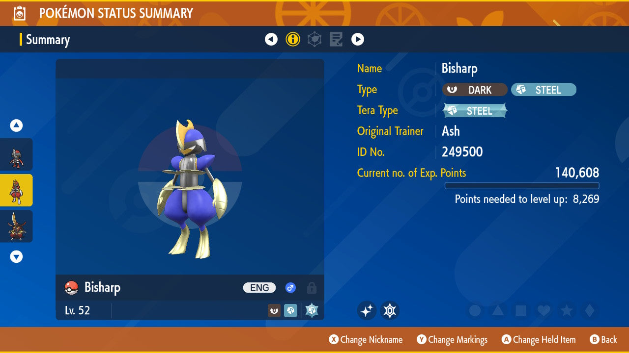 Bisharp Shiny Event August 2026 Mass Outbreak Untouched Pokémon Scarlet Violet