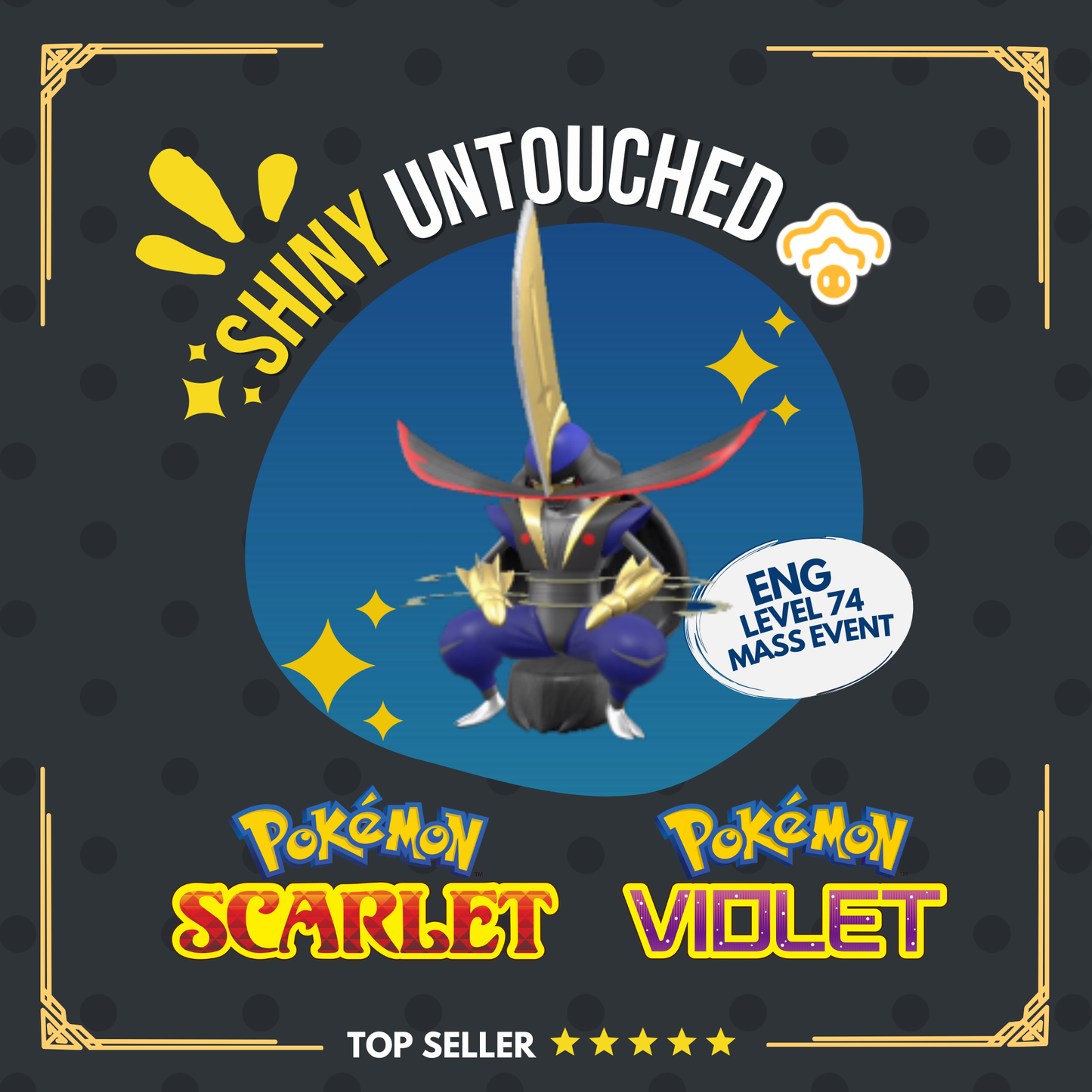 Kingambit Shiny Event August 2026 Mass Outbreak Untouched Pokémon Scarlet Violet
