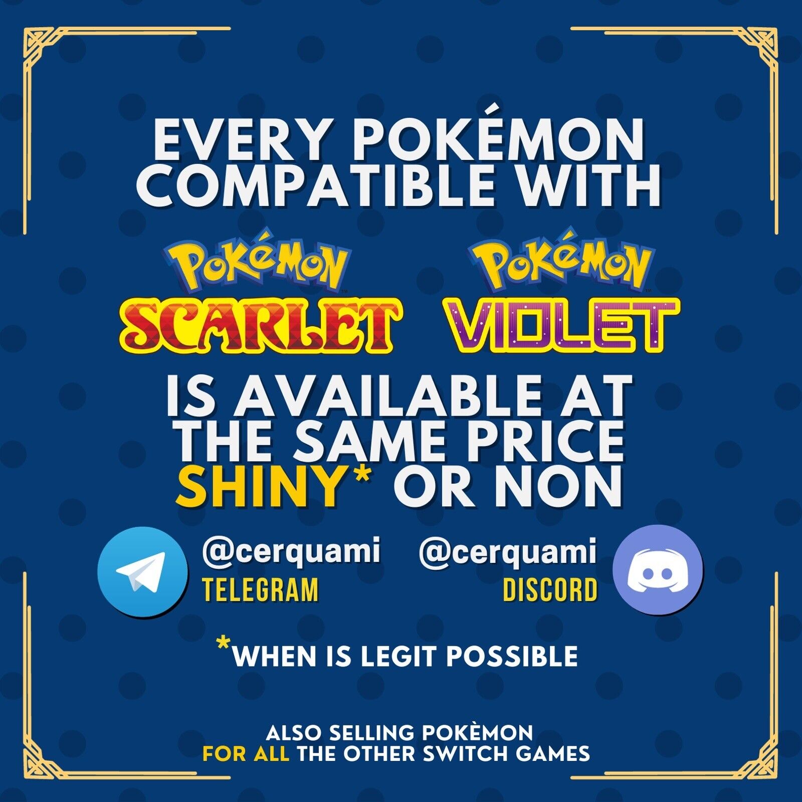 Alcremie Shiny or Non ✨ 6 IV Competitive Customizable Pokémon Scarlet Violet by Shiny Living Dex | Shiny Living Dex