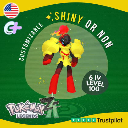 Armarouge Shiny or Non ✨6 IV Pokémon Legends Z-A Competitive Customizable ZA Z A