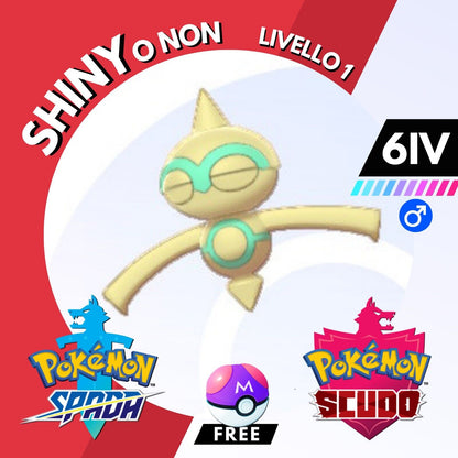 Baltoy Shiny o Non 6 IV e Master Ball Legit Pokemon Spada Scudo Sword Shield