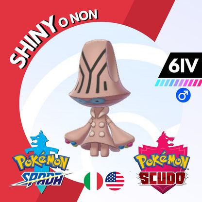 Beheeyem Shiny o Non 6 IV Competitivo Legit Pokemon Spada Scudo Sword Shield